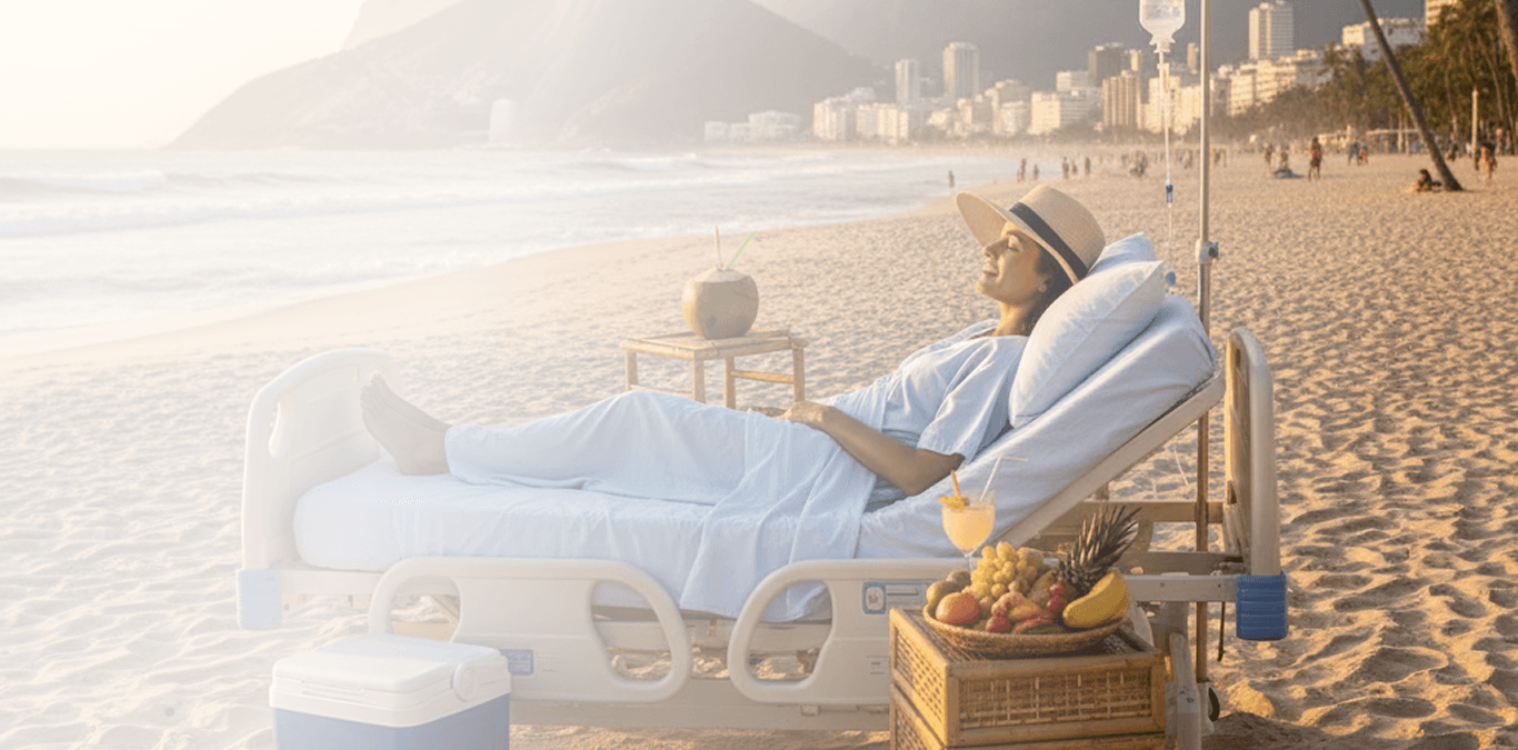 Brazil Beach Hospital Scene